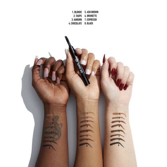 NYX PROFESSIONAL MAKEUP 3pc Eyebrow Fill & Fluff Matte Blush Powder Puff Lippie - Picture 2 of 8